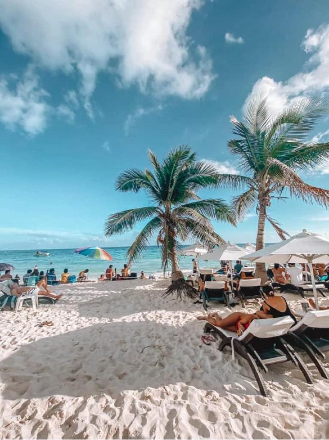 Papagayo Hotel Boutique Playa del Carmen Dış mekan fotoğraf Beach in Cancun