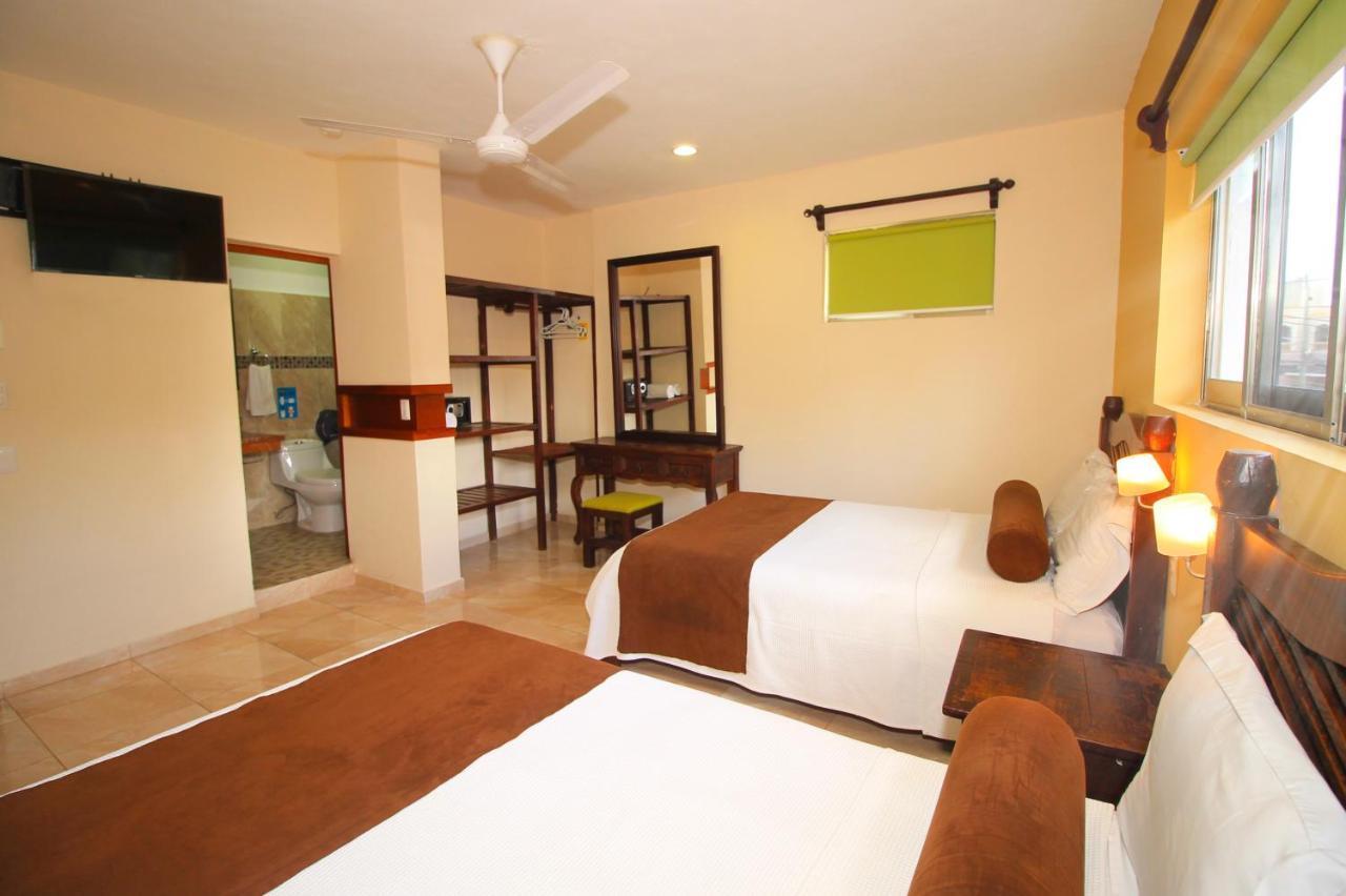Papagayo Hotel Boutique Playa del Carmen Dış mekan fotoğraf Deluxe Room